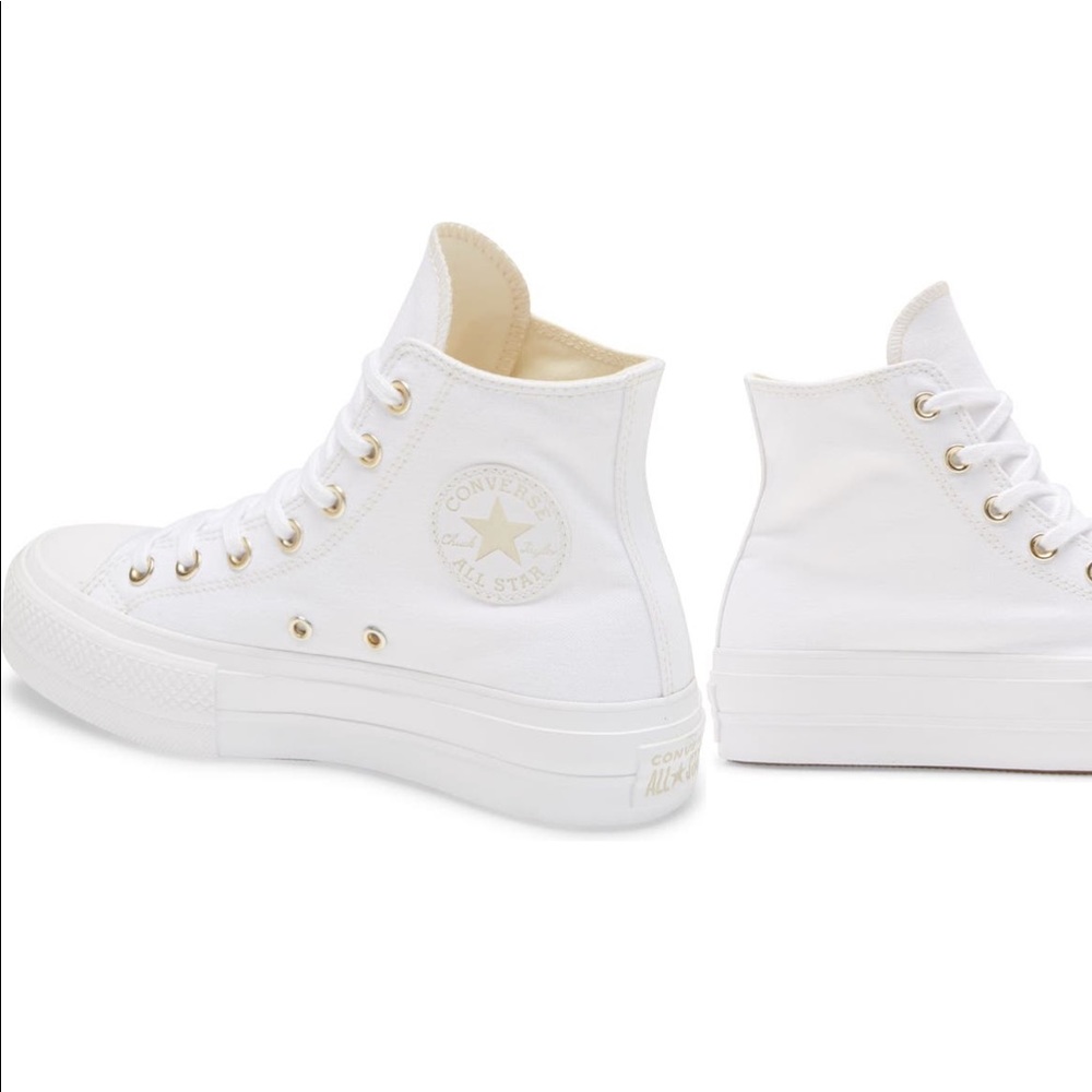 converse chuck taylor all star lift high top platform sneaker size 7